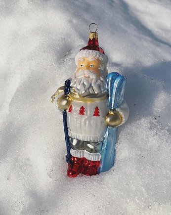 Mikołaj narciarz, Max Glass Ornaments