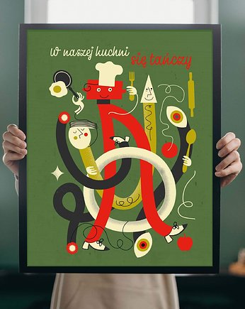 Plakat wygibasy   30x40, polkastudio