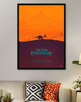Plakat Dobry dinozaur, minimalmill