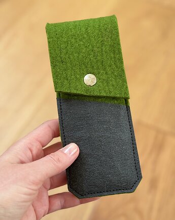 Marmollada - etui filcowe NA OŁÓWKI zielony + C, marmollada