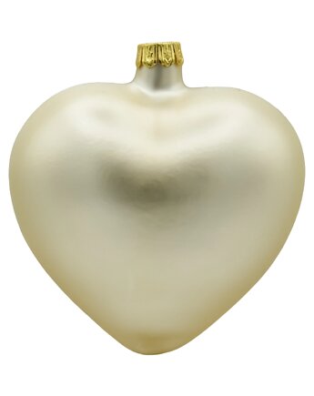 Bombka choinkowa: Serce matowe: perłowe, Syn Bombkarza