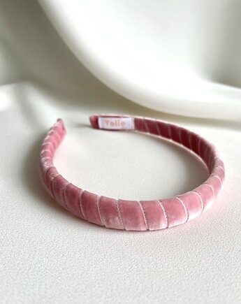 Rogalikowa opaska Candy Pink slim, Volie Line