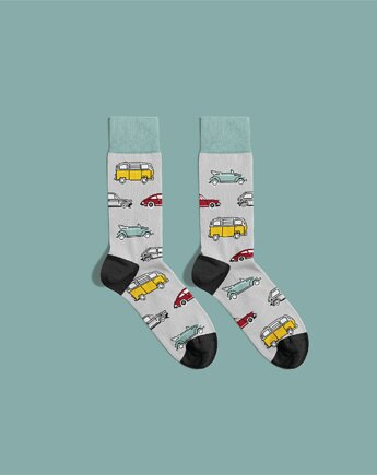 Skarpetki  Retro Cars, Banana Socks