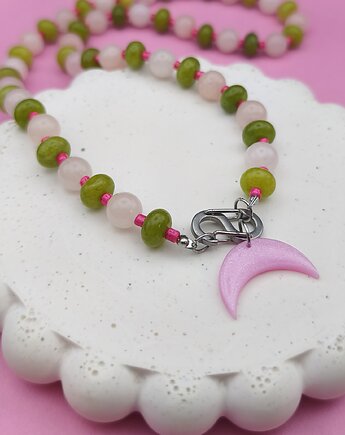 Naszyjnik LUNA jadeit, WILDBI design