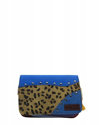 Nerka zamszowa, wygodna unikalna, damska ze skrawków, zero waste, OLIVKA, Olivka Warsaw