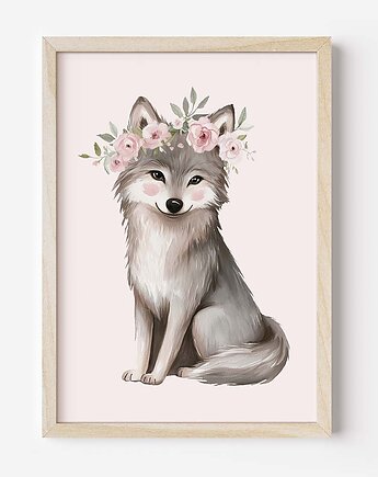 Kolekcja leśne zwierzęta nr 3  Plakaty Na Ścianę Dla Dzieci, Dekoracjan