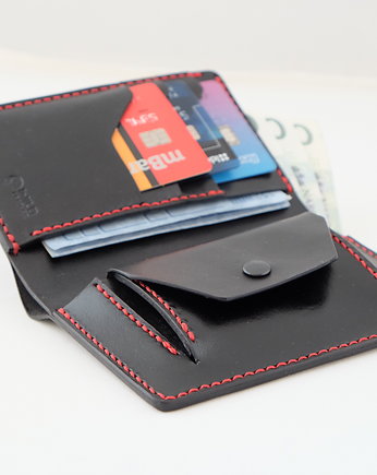 Skórzany portfel męski model Duży uniseks, Wildleather