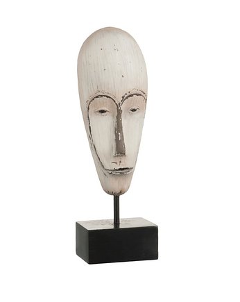 Figurka dekoracyjna Maska, na podstawie, 50,5 cm, Home Design