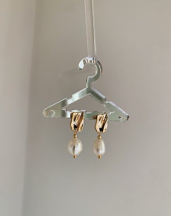 Kolczyki  Pearl Minimalist, Chmolowska Jewellery
