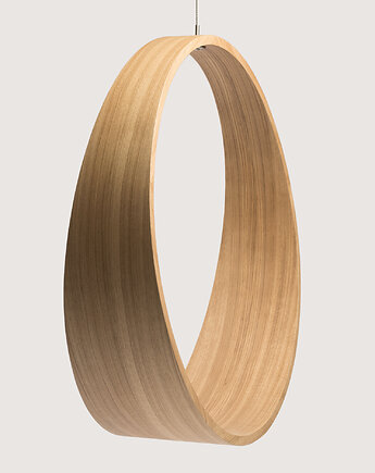 SWING model N.2 huśtawka dąb bezbarwny, Iwona Kosicka Design