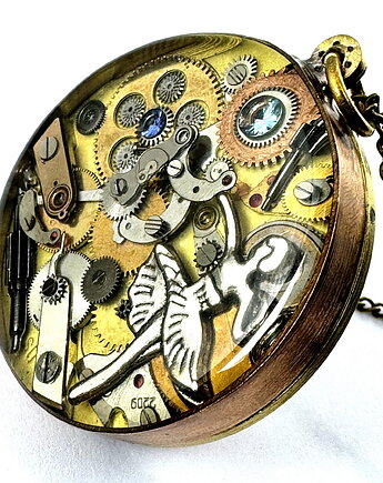 Wisior dwustronny - Lekkość Bytu III (unikat), DROBINY CZASU