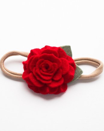 Opaska do włosów z kwiatuszkiem CAMELIA, Momilio
