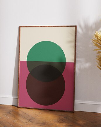 Minimalistyczny plakat - Bauhaus #6 - Do salonu, sypialni, biura, DAPIDOKA