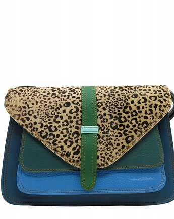 Torebka damska klasyczna elegancka skórzana na ramię pasek OLIVKA, Olivka Warsaw