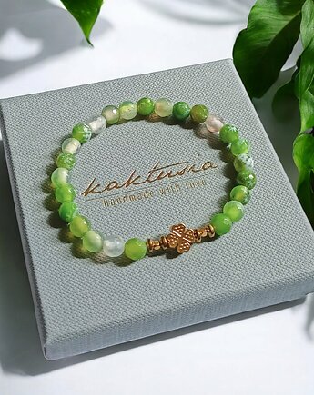 Na szczęście : agat & czterolistna koniczynka, kaktusia