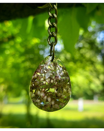 Breloczek z wrzosem, Figa handmade accessories