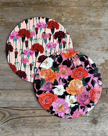 Rezerwacja-Podkładki pod talerz- Kwiaty, BOSKE