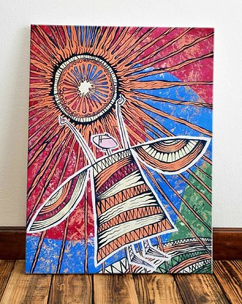 Anioł Słońca. Giclee, 4mara Marina Czajkowska