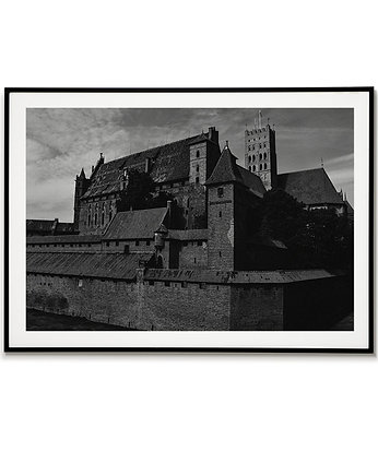 Plakat miasto MALBORK - POLSKA, Bajkowe Obrazki