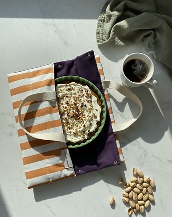 Torba na ciasto - Pumpkin Stripes, NATURA ATELIER