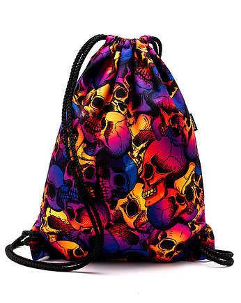 Worek Plecak Wodoodporny DR.CROW Skulls Ombre, DrCrow