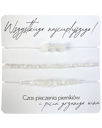 Bransoletki na prezent Mikołajki, karolina kosior