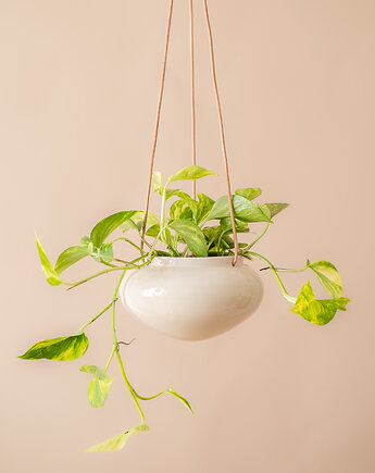 Osłonka OVAL na rzemyku (miodowa), FORMY PROSTE