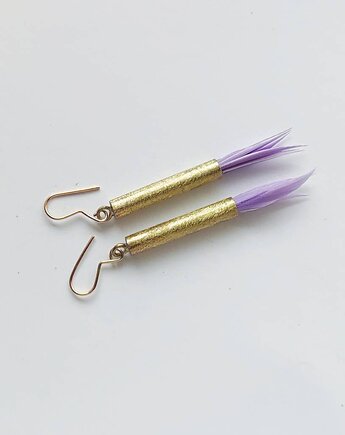 PIÓRKO kolczyki, Katarzyna Kaminska ART