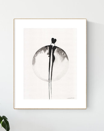 Obraz 30X40 cm malowany ręcznie, MiniMalArt