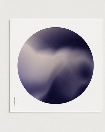 Plakat gradient deep / 03 / Oryginalna grafika / poster print, Alina Rybacka