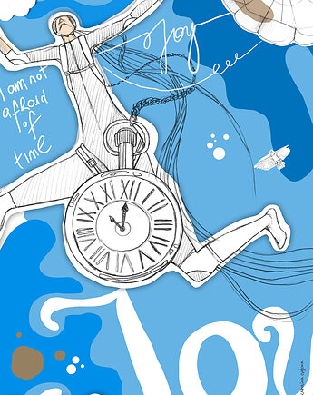 Plakat Joy, Karolina Gajdka