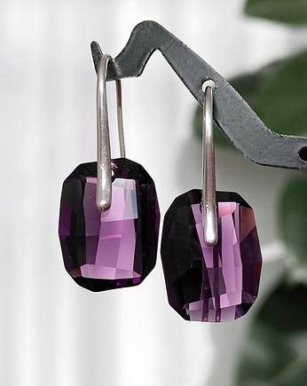 Kolczyki z kryształami Swarovski -  GRAFFIC , Marisella