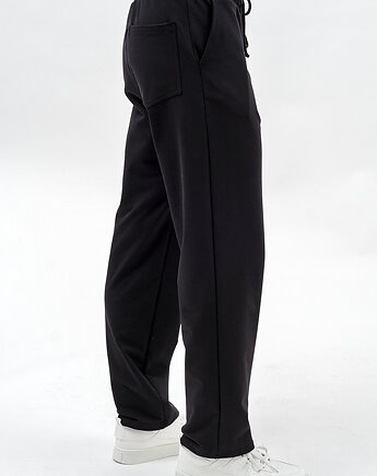 Spodnie dresowe męskie ,,JAMAN" czarne, 3 for U