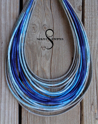 Masajka  100% BAWEŁNA "Blue & Grey", MARISCAPES