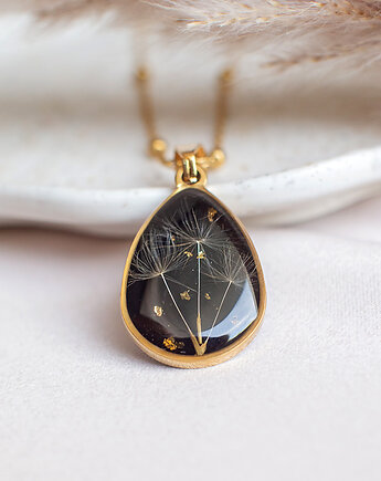 Wisiorek z rzęsek dmuchawca, nature gift