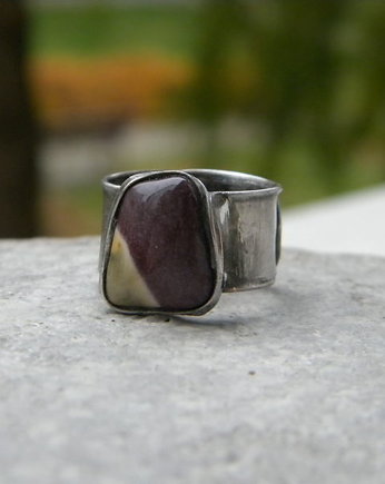Roman Ancient Ring ;) jaspis mokait, Beata Trotter