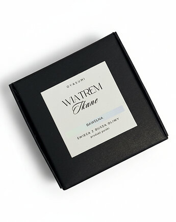 Wosk zapachowy do kominka Wiatrem Tkane, Oyasumi