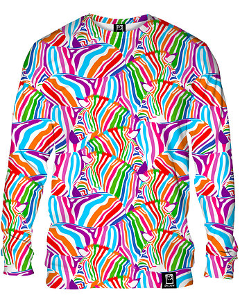 Bluza Bez Kaptura Męska DR.CROW Zebra, DrCrow