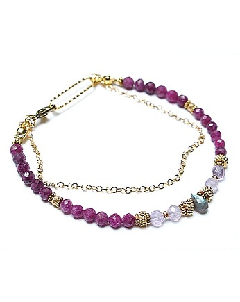 Rubiny vol. 13 /bransoletka/ 19.07.25  - Szlachetna kolekcja, KiKa pracownia