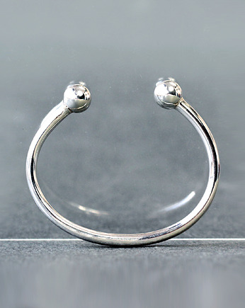 Bransoletka bangle z kulkami 10 mm, SHAMBALA