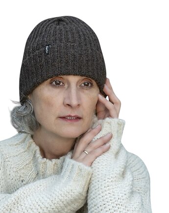 Czapka z alpaki i merynosa, Margo pracownia szydełkowa