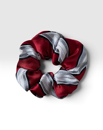 Jedwabna gumka scrunchie z upcyclingu, Lush from trash