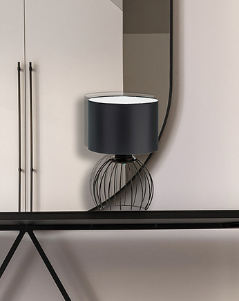 Minimalistyczna lampka stołowa z abażurem NASHVILLE, LYSNE