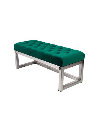 Tapicerowany Stal Nierdzewna Szczotkowana / Polerowana LPM-2, EMRA WOOD DESIGN