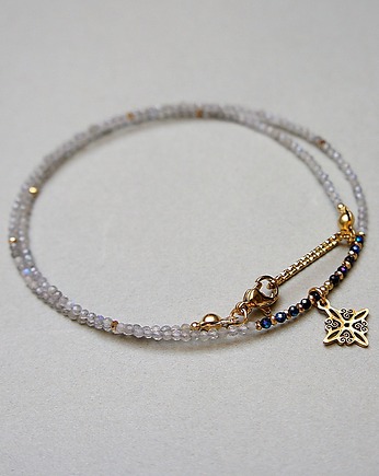 Labradoryty  vol. 15 choker  /19.02.25/- Szlachetna kolekcja, KiKa pracownia