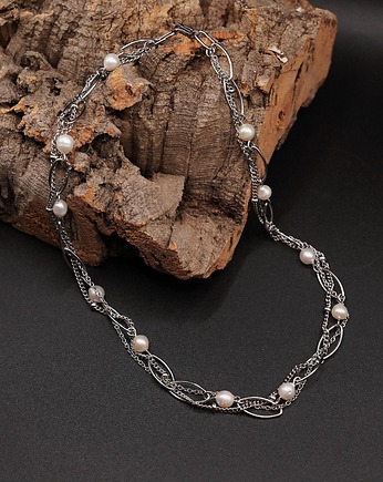 Naszyjnik Perły i Stal, Unique