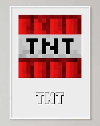 Minecraft plakat "TNT", Pas De LArt