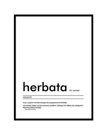 Plakat - Herbata, lemonducky