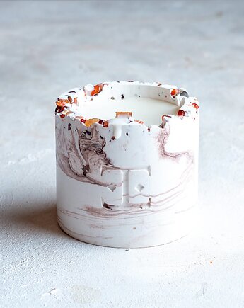 Mała świeca (150g) Mocha Dreams Gemstone, Esti