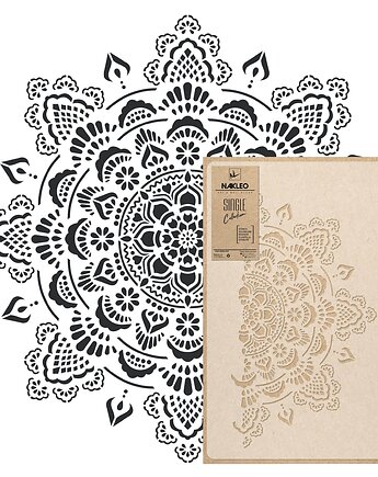 Szablon malarski wielokrotny // BOHO MANDALA, Szablony Nakleo